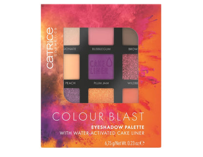 Palette de Fards à Paupières Catrice Colour Blast n°010 – 9 Couleurs Intenses & Longue Tenue
