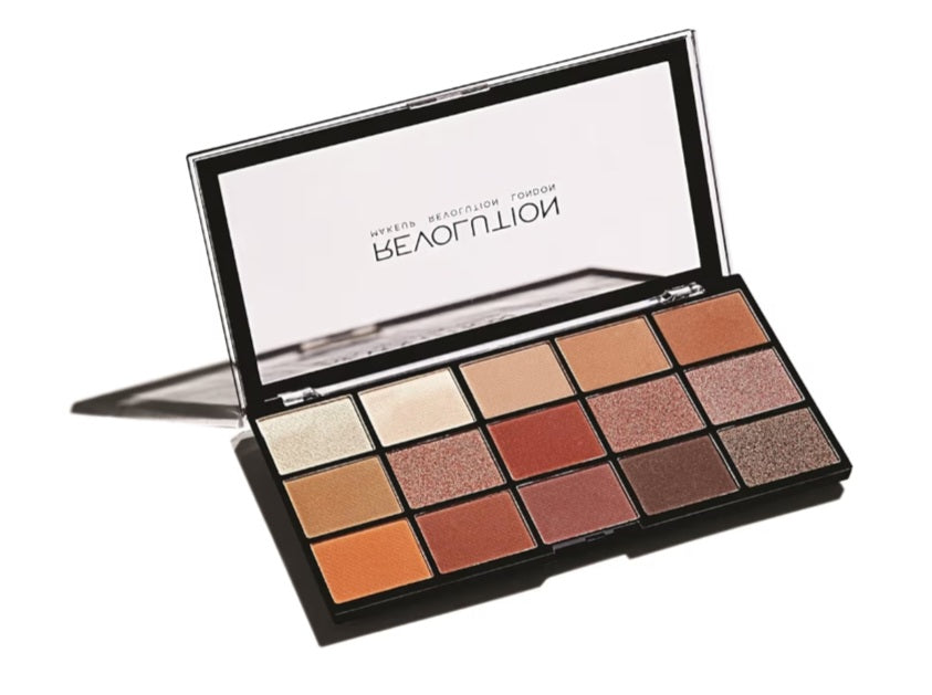 Palette de Fards à Paupières  Makeup Revolution –  15 nuances