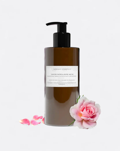 Savon noir & Rose Musc 300ml