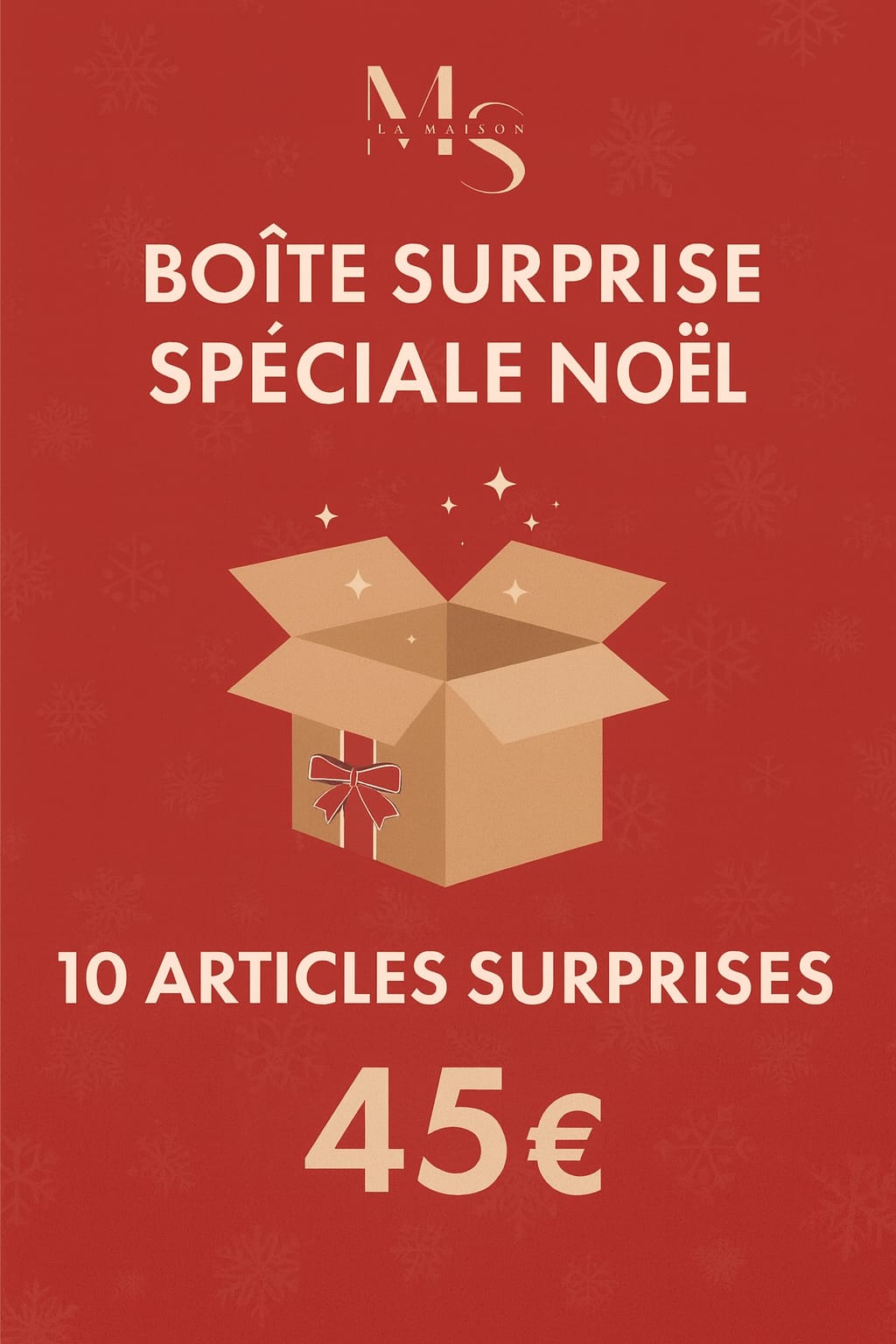 Boîte Surprise Spéciale Noël