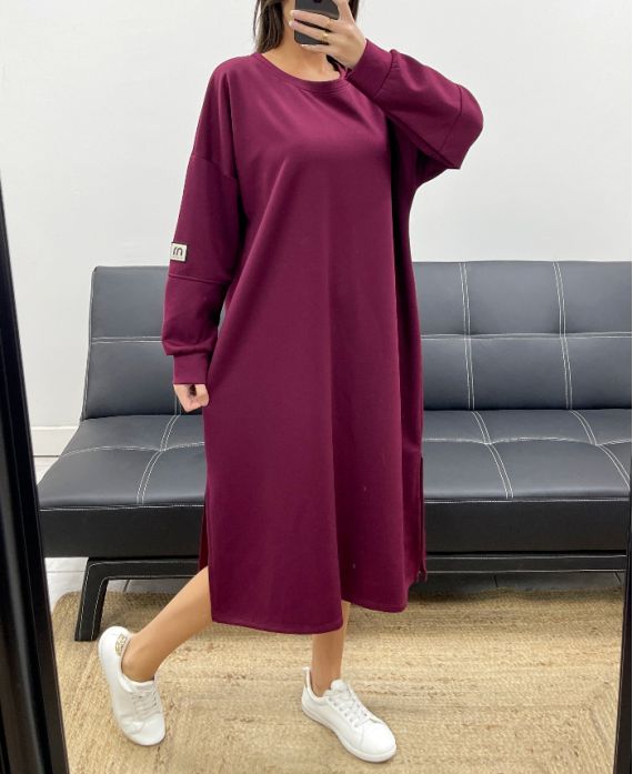 Robe pull oversize