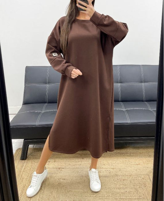 Robe pull oversize