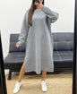 Robe pull oversize