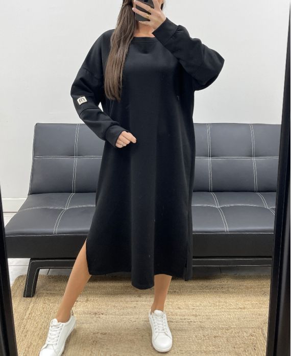 Robe pull oversize